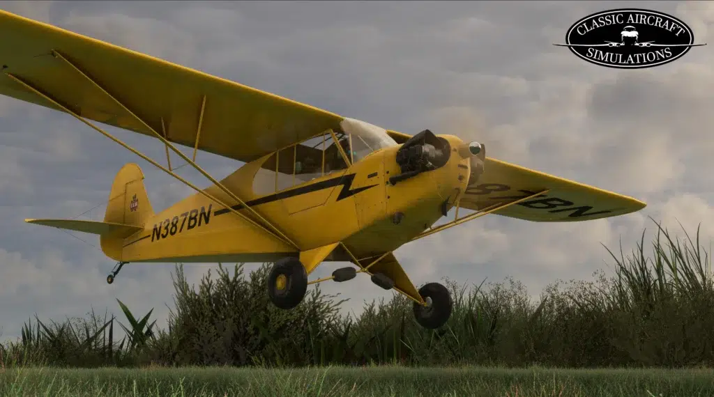 Classic Aircraft Simulations - CAS Piper J-3 Cub MSFS 10