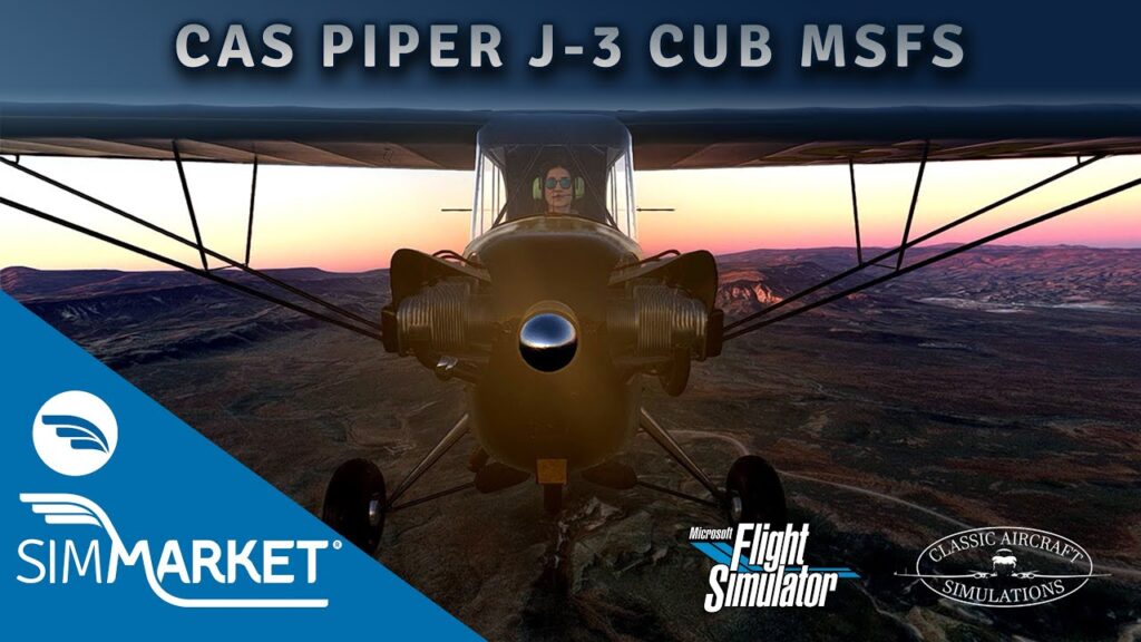  Classic Aircraft Simulations - Piper J-3 Cub MSFS New Trailer