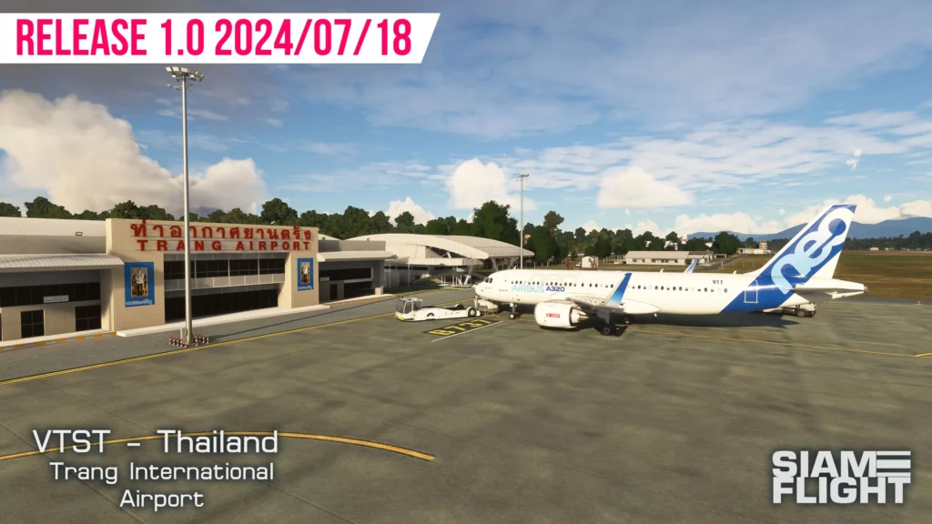 SiamFlight - Trang Intl. Airport (VTST) MSFS
