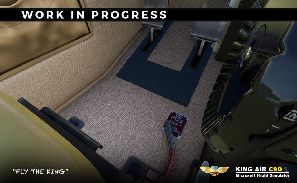 Pilot Experience Sim - King Air C90 MSFS Work In Progress Status 06