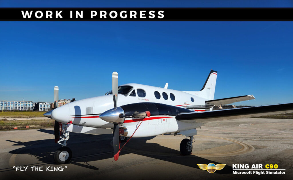 Pilot Experience Sim - King Air C90 MSFS Work In Progress Status 07