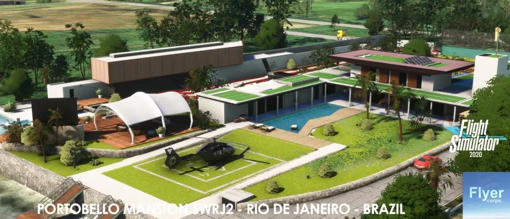 Flyer Corps - Portobello Mansion (Heli MSFS)