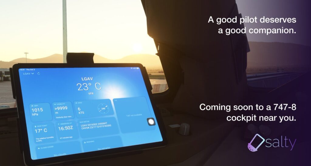 Salty Simulations - 747-8i MSFS Freeware - EFB Coming Soon