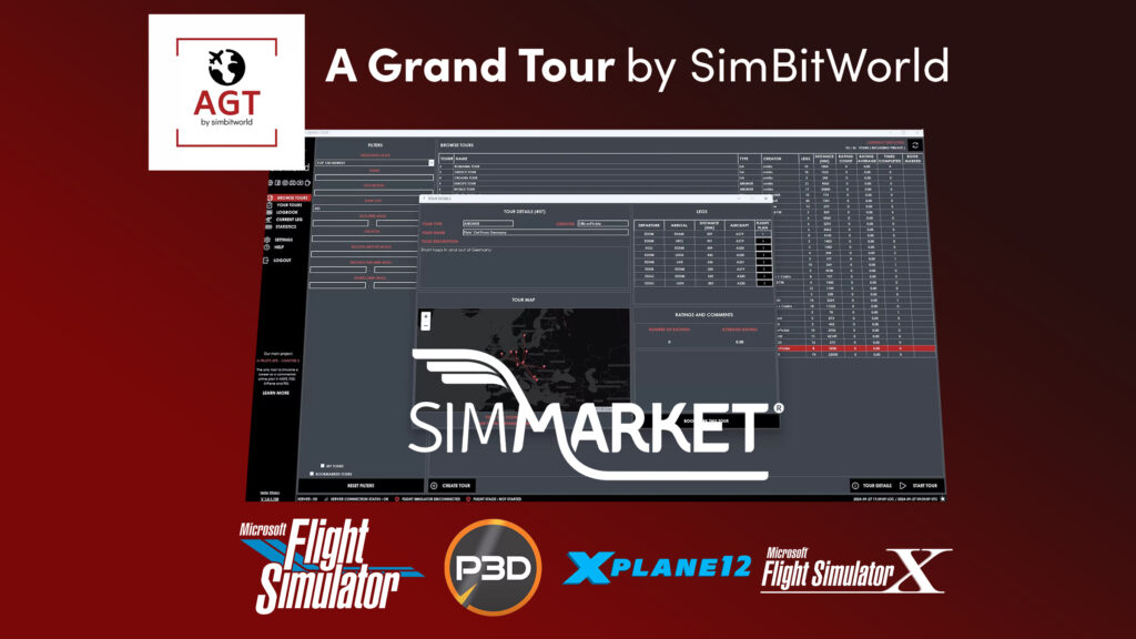 SimBitWorld - A Grand Tour for MSFS XP P3D FSX