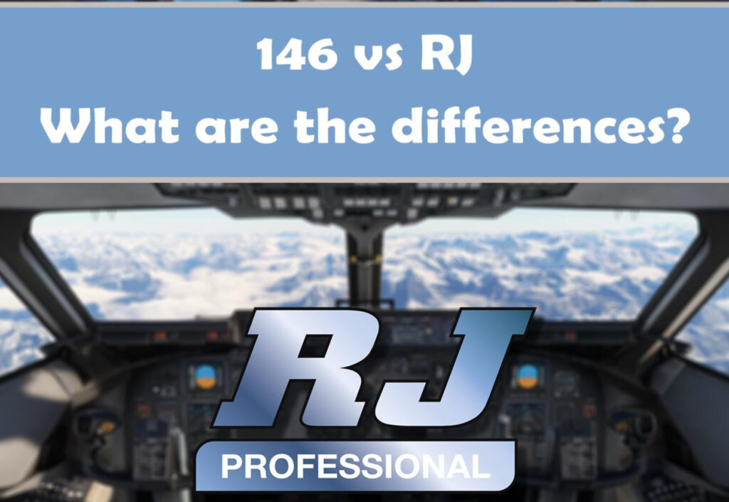 Just Flight - Guide of Differences between 146 Professional and upcoming RJ Professional for MSFS