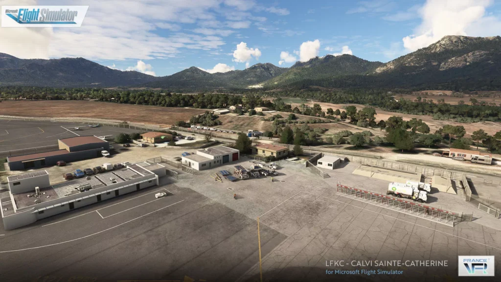 FranceVFR - Calvi Sainte-Catherine Airport (LFKC) MSFS24