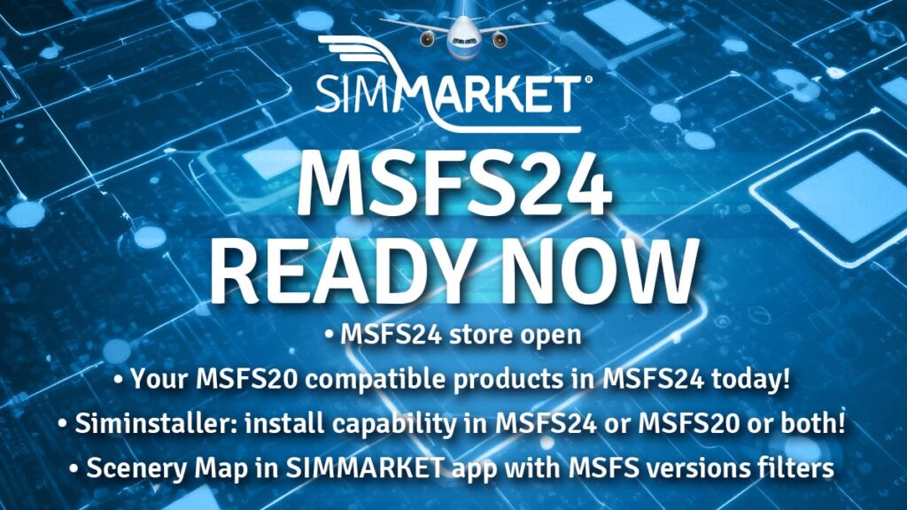 SIMMARKET : MSFS24 Ready Now