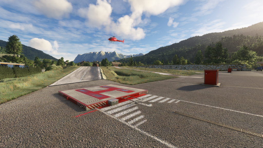 Aerosoft - Preview Heliport St. Johann