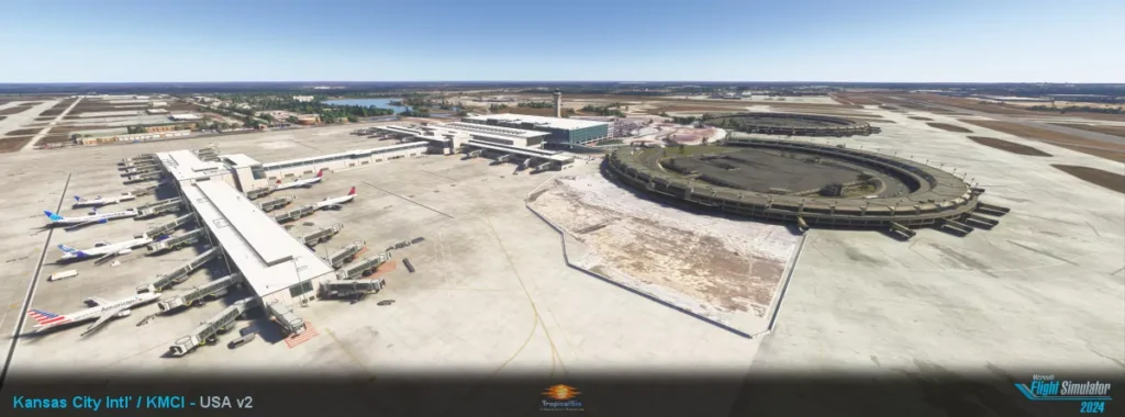 TropicalSim - Kansas City Intl KMCI V2 MSFS24