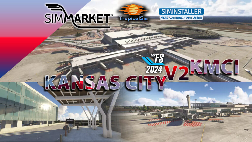 TropicalSim - Kansas City Intl KMCI V2 MSFS24