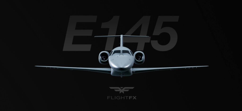 FlightFX Announces the E145 for Microsoft Flight Simulator!