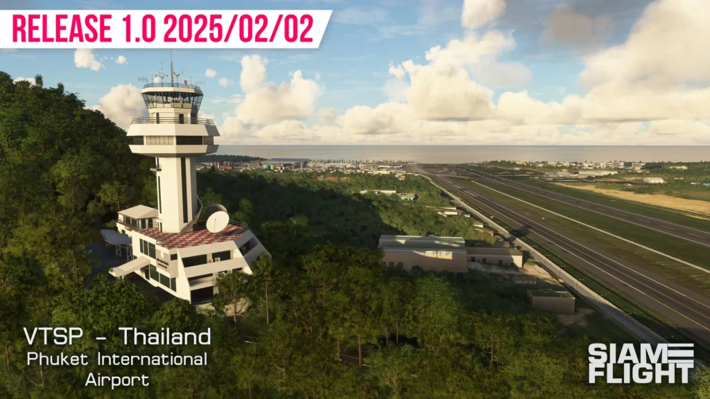 SiamFlight - Phuket Intl. Airport (VTSP) MSFS20