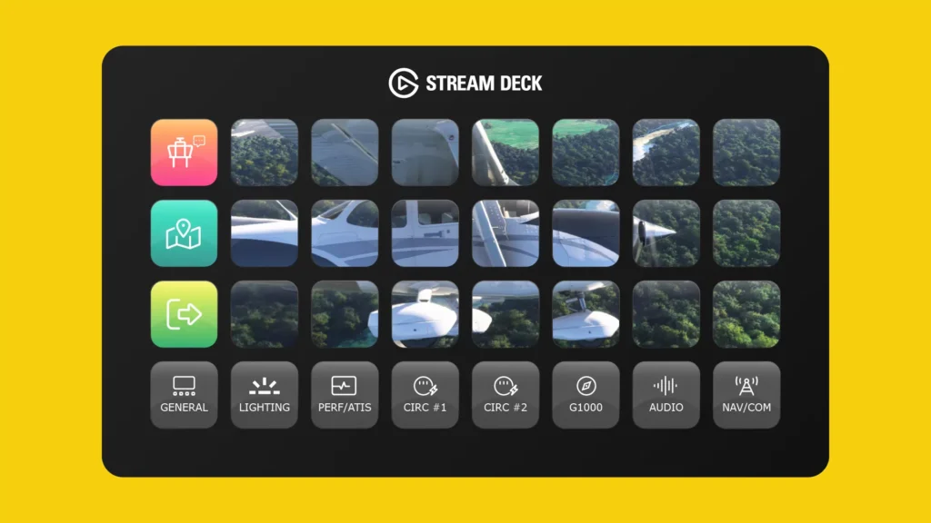Flight Panels - Cessna 172 (Stream Deck Profile) MSFS24