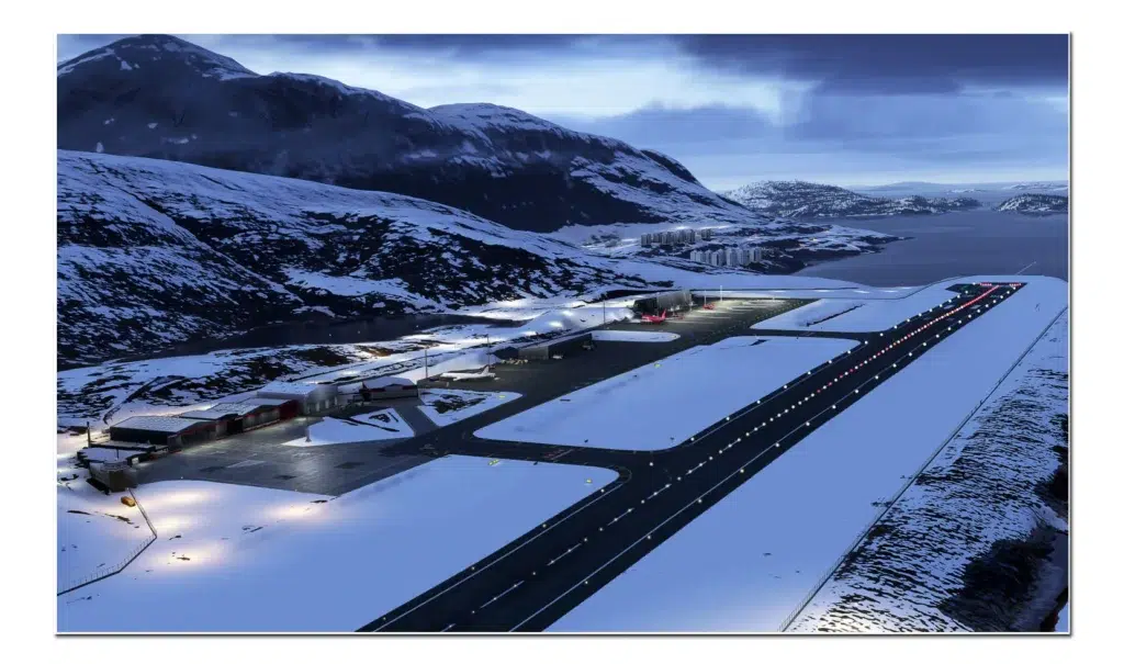 Arctic Competition: FSDG's New Nuuk Scenery Challenges FSimStudios