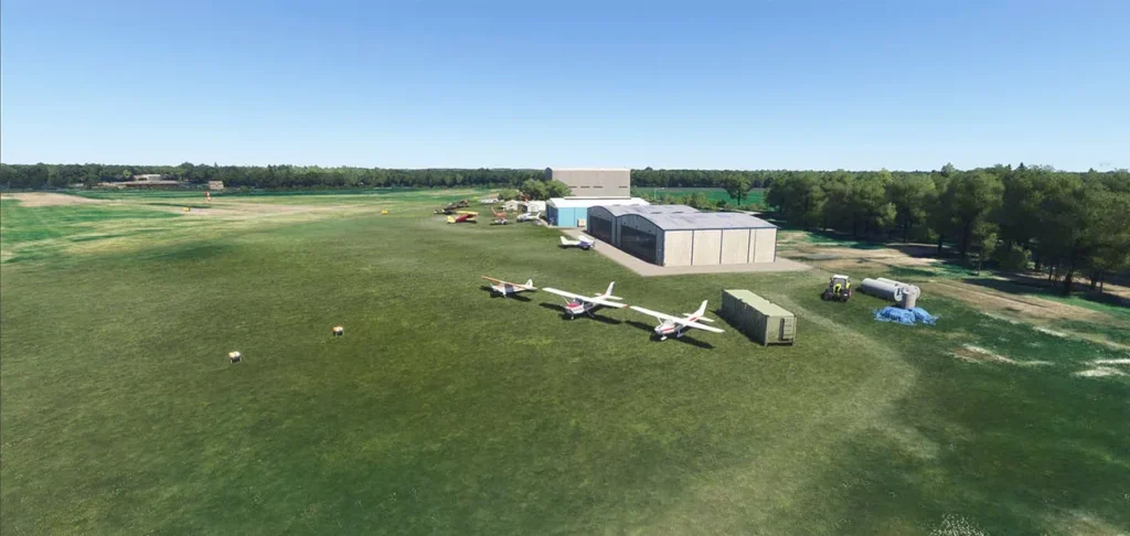 Derby Airfield MSFS24 – New UK Airfield Scenery by Taburet