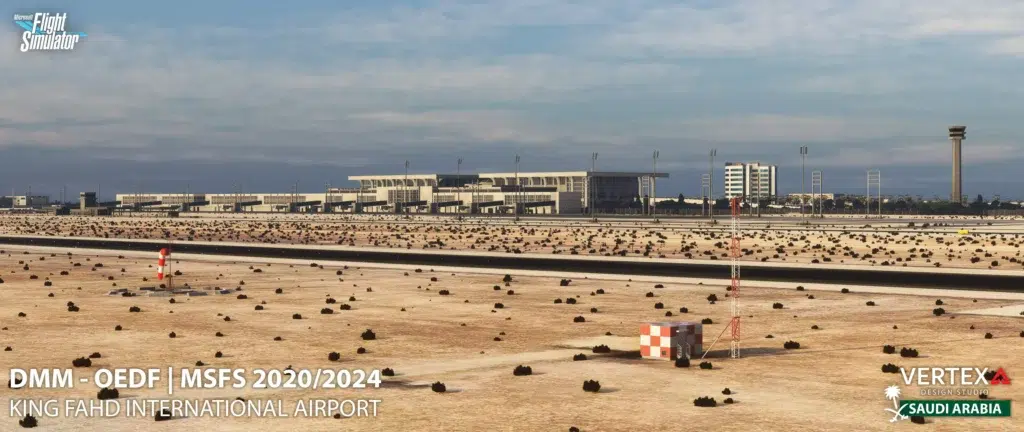 Dammam King Fahd International Airport (OEDF) for MSFS2020/2024
