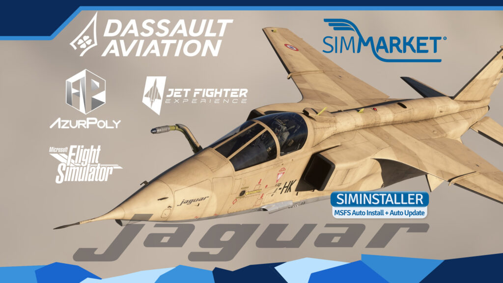 AzurPoly - Dassault JFEXP SEPECAT Jaguar MSFS Now Available at SIMMARKET!