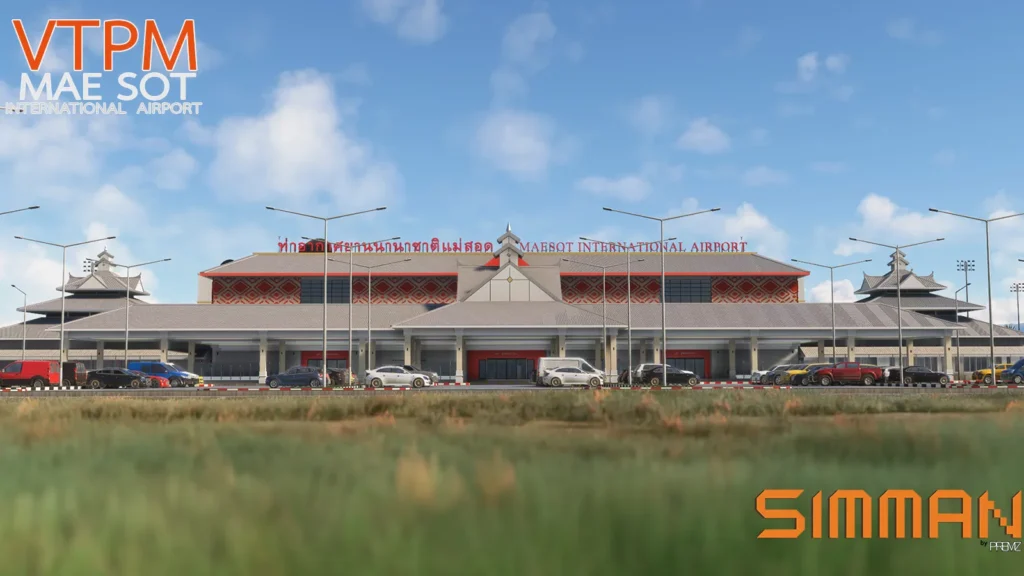 Simman – Mae Sot Intl Airport VTPM MSFS