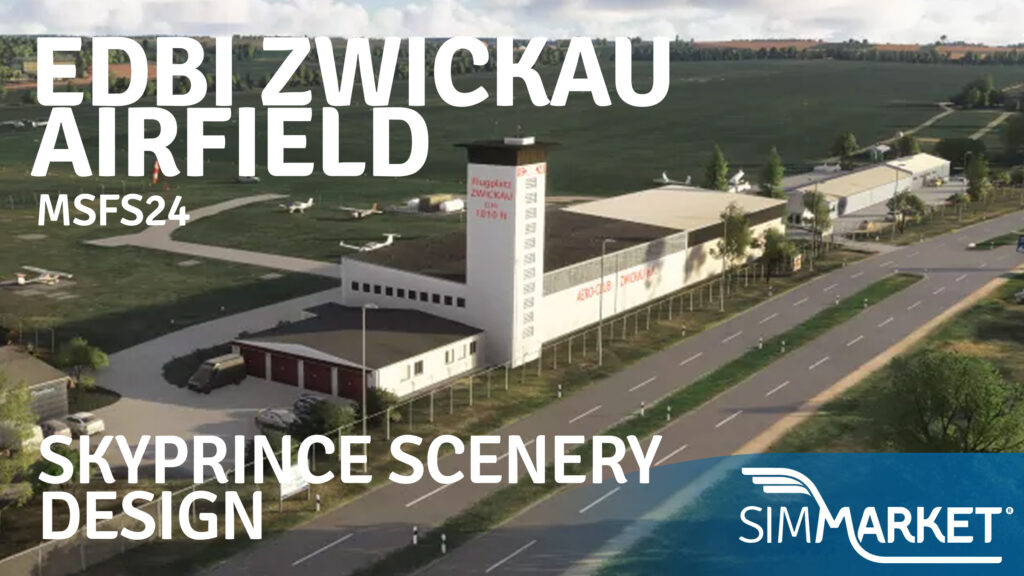 SkyPrince Scenery Design - EDBI Zwickau Airfield MSFS24