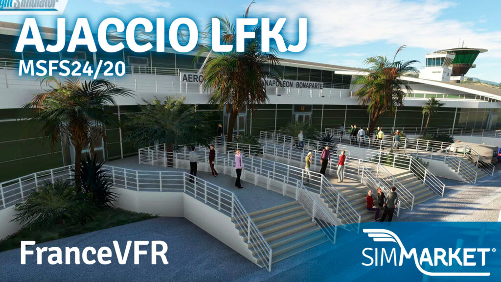 France VFR – LFKJ Ajaccio MSFS24/20
