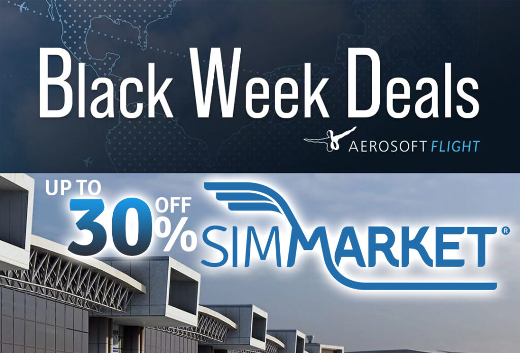 Aerosoft Launches Black Friday Sale at SIMMARKET – Up to 30% Off
