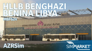 AZRsim - Benghazi Benina Airport HLLB MSFS24