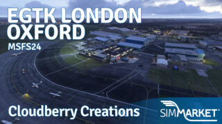 Cloudberry Creations - Oxford Airport EGTK MSFS24