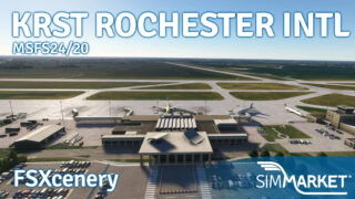 FSXcenery - Rochester International Airport KRST MSFS24/20