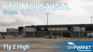 Fly 2 High – KTUL Tulsa Intl XP11/12