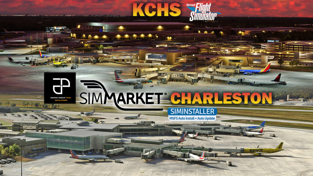 DominicDesignTeam - KCHS Charleston v1.4 in MSFS24/20