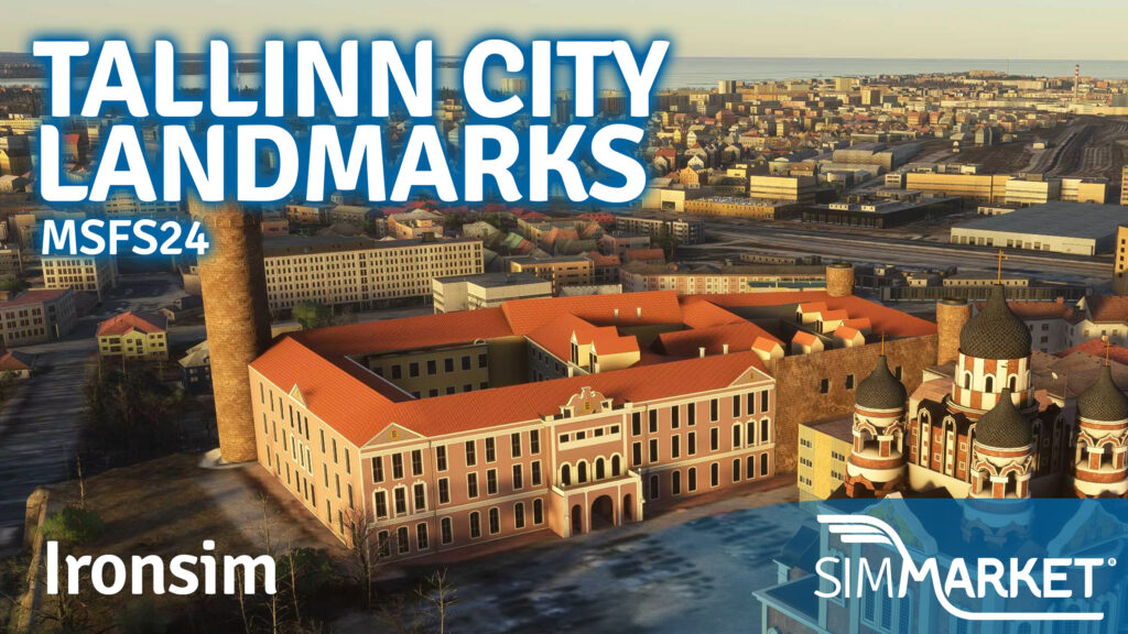 IronSim - Tallinn City Landmarks for MSFS 2024