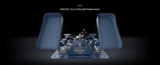 Overview: WinCTRL Orion 32 Rudder Pedals Metal with Damper